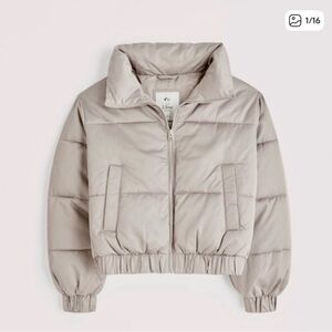Abercrombie & Fitch Ultra Mini Puffer (Dark Taupe)